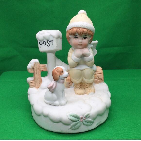 Jamestown China Christmas Gift Gallery Porcelain Figurine Holiday - Picture 1 of 7